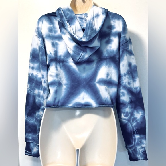 Gap Teen Mid-Drift Tye-Dyed hoodie Sweatshirt. Size 14-16. Line New. - Picture 2 of 3